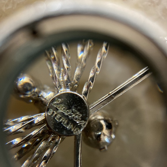 **Sold** Vintage by Espo Flex silver rhinestone dragonfly - Picture 13 of 16